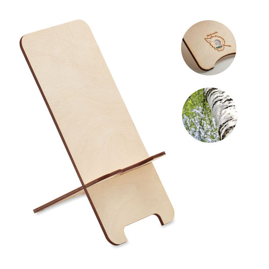 GROUW STAND - Soporte teléfono de madera