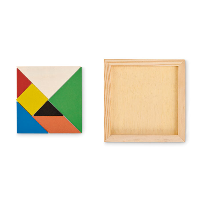 TANGRAM - Rompecabezas Tangram de madera