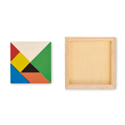Juego tangram de madera