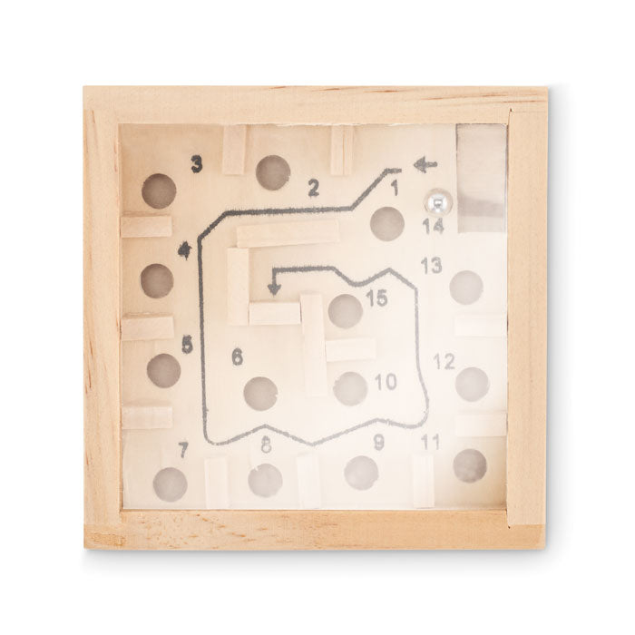 ZUKY - Juego de laberinto madera pino