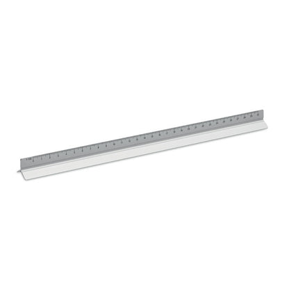 Regla triangular de aluminio de 30 cm