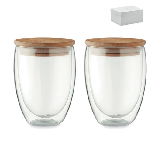 TIRANA SET - Juego 2 vasos 350 ml en caja