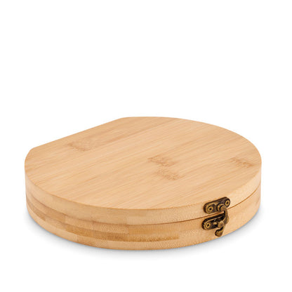 Caja de herramientas de madera  con 15 herramientas 