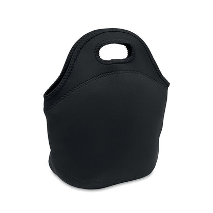 Bolsa negra de neopreno con asa