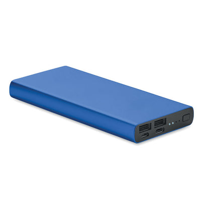 Power bank de aluminio reciclado negra