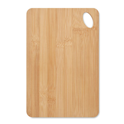 Tabla para cortar de madera con agujero para colgar 