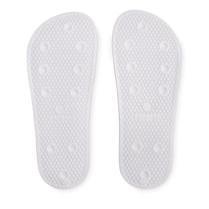Suela de chanclas blancas de goma EVA