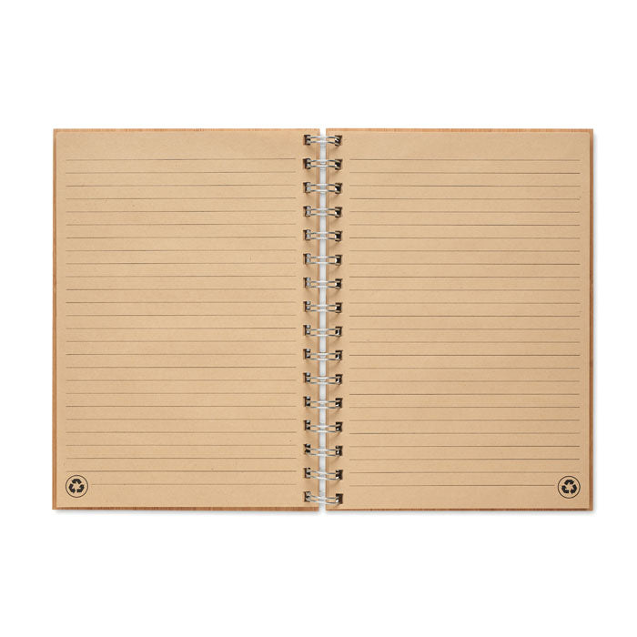 BRAM - Libreta A5 de bambú anillas