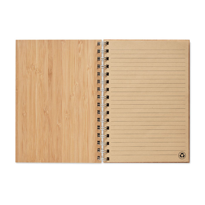 BRAM - Libreta A5 de bambú anillas