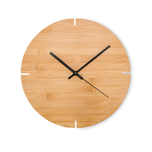 ESFERE - Reloj redondo pared de bambú