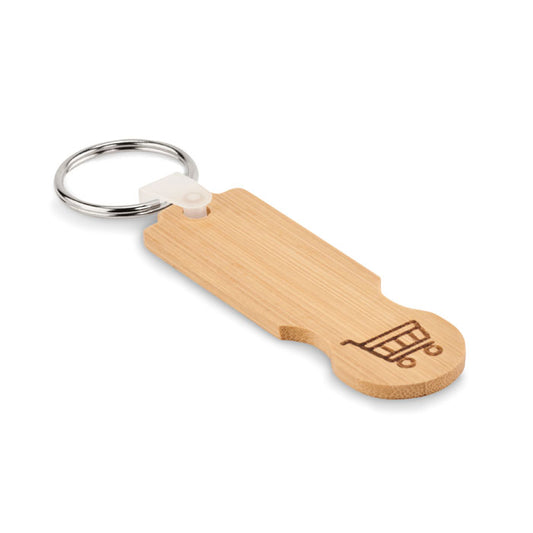 COMPRAS - Llavero de bambú ficha