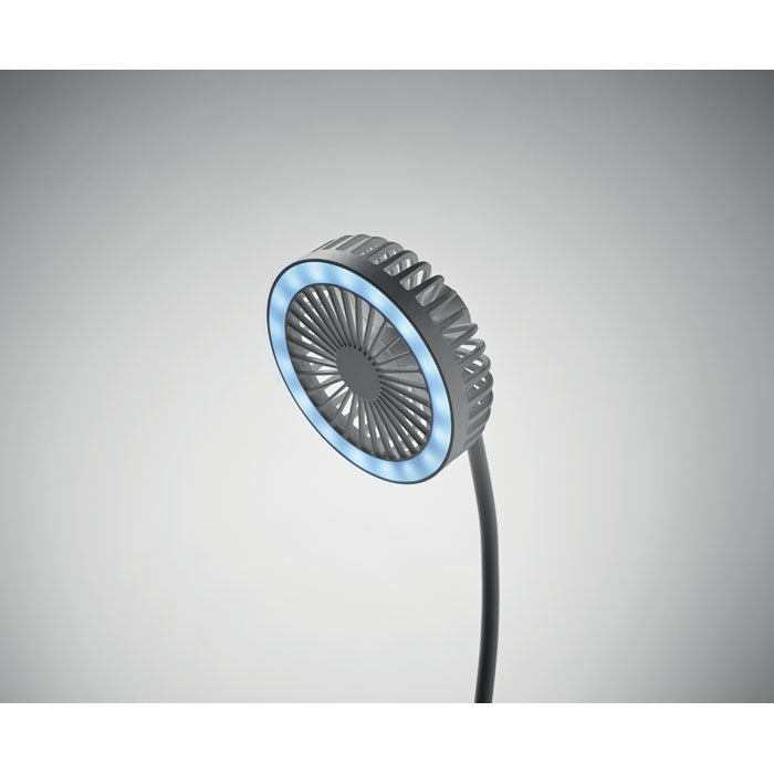VIENTO - Ventilador cargador con luz
