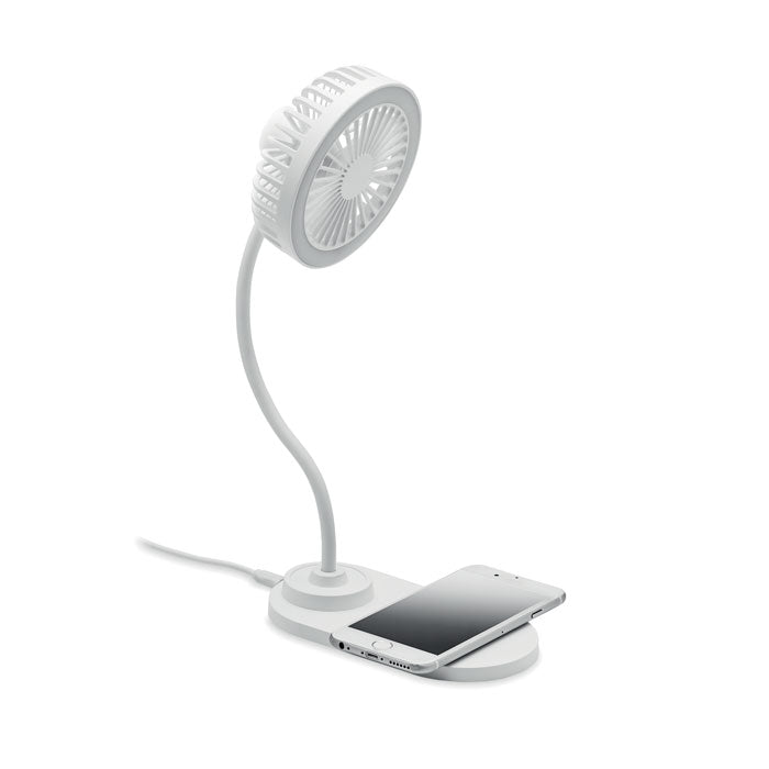 VIENTO - Ventilador cargador con luz