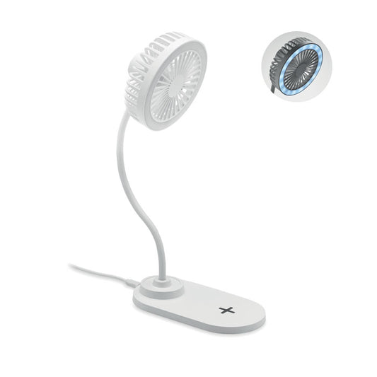 VIENTO - Ventilador cargador con luz