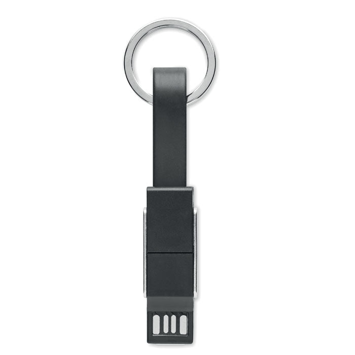 KEY C - Llavero con cable 4 en 1