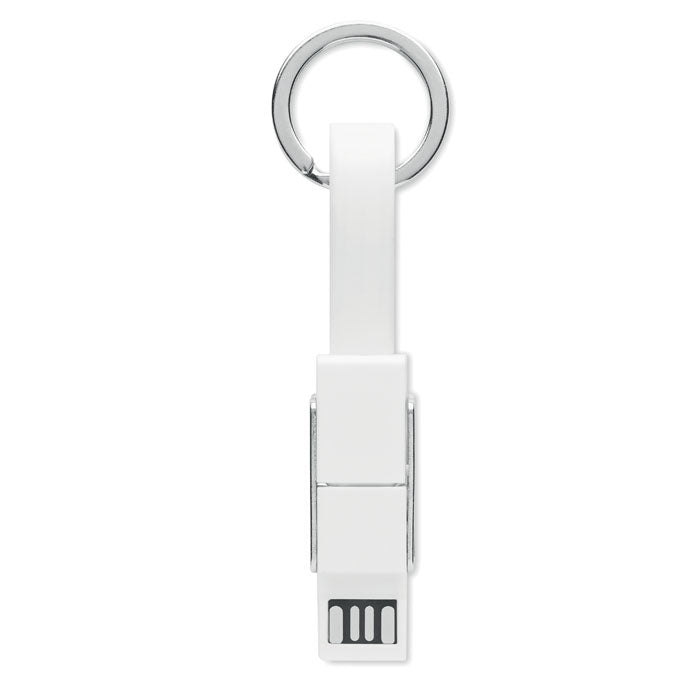 KEY C - Llavero con cable 4 en 1