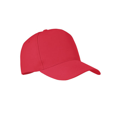 Gorra béisbol RPET roja