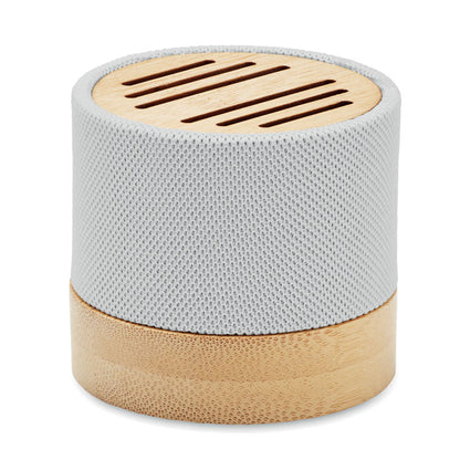 Altavoz de RPET grisy bambú