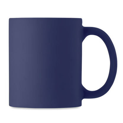 Mug azul de cerámica