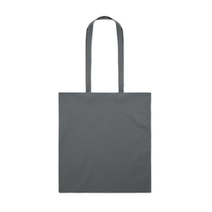 Tote bag de asas largas color gris marengo