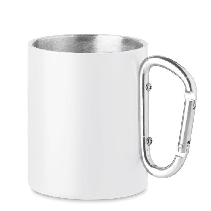 TRUMBA - Taza metálica doble 300 ml