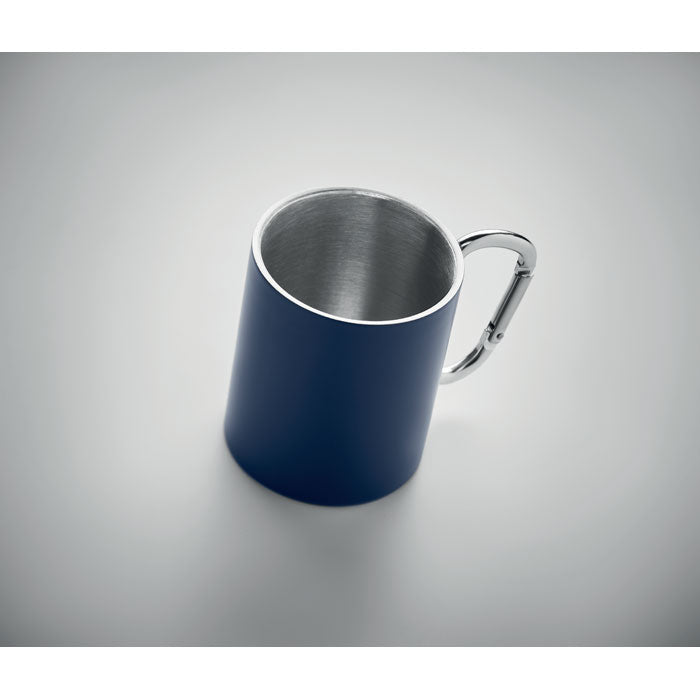TRUMBA - Taza metálica doble 300 ml