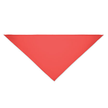 Pañuelo rojo en triángulo 