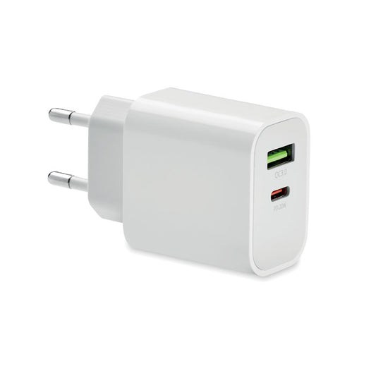 PORT - Cargador USB de 18W 2 puertos