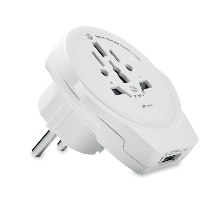 WORLD TO EUROPE - Skross Mundo a Europa USB 12W
