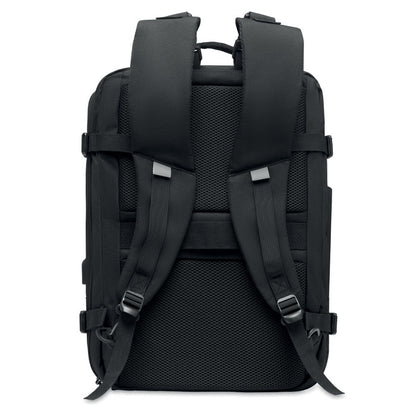 Parte trasera de mochila con espalda y asas acolchadas y ajustables