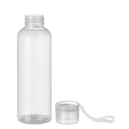 Botella de tritán transp. con tapa con asa
