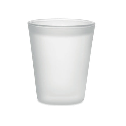 Vaso de cristal con licor