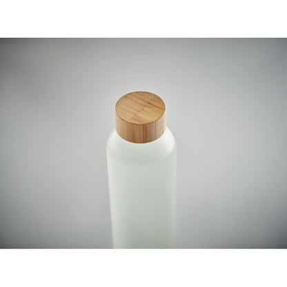 Tapón de bambú de botella de vidrio