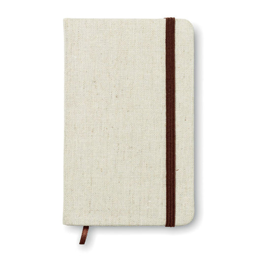 RUNDO + - Cuaderno A6 con tapa de canvas