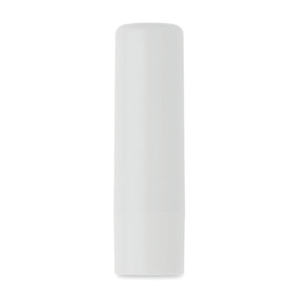 Barra de bálsamo labial color blanco