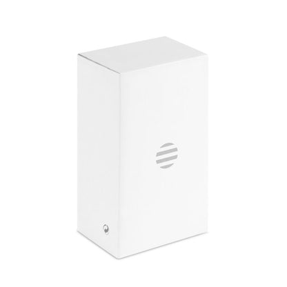 Caja de cartón blanca