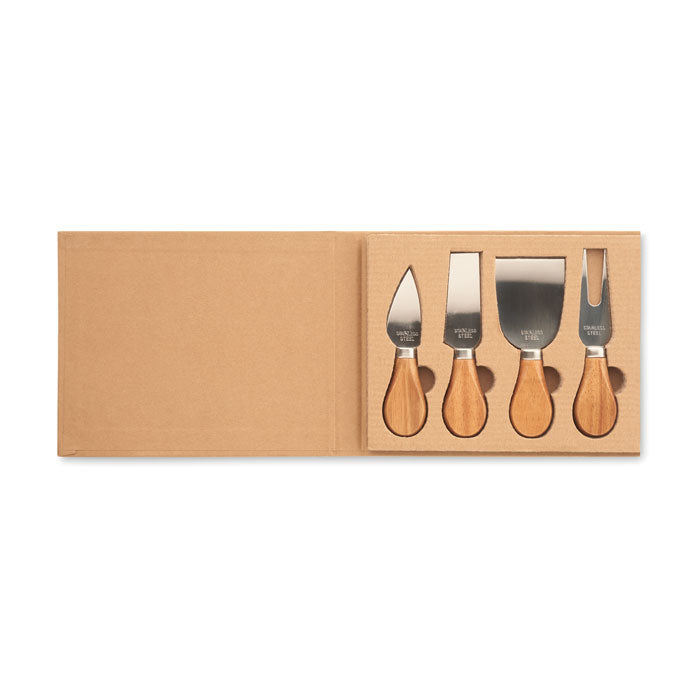 QUATTRO - Set de 4 cuchillos para queso