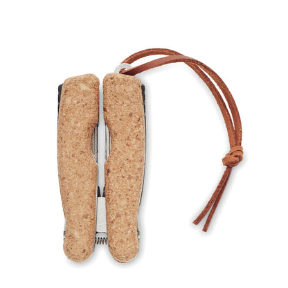 Navaja multiherramientas de corcho plegable
