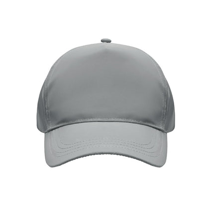 Gorra reflectante de poliéster gris
