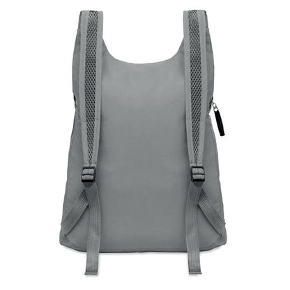 Tirantes ajustables y desmontables de mochila gris reflectante
