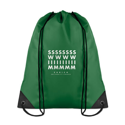 Mochila de cordones personalizada con logotipo