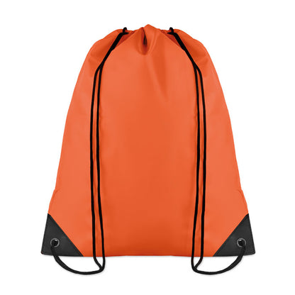 Mochila de cordones naranja