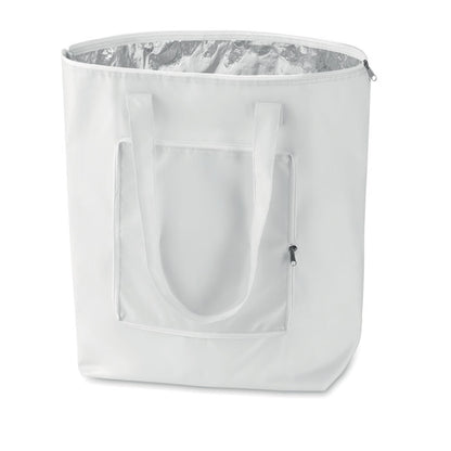 Bolsa isotérmica plegable blanca para la compra