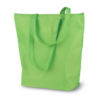Bolsa isotérmica personalizada con logotipo verde
