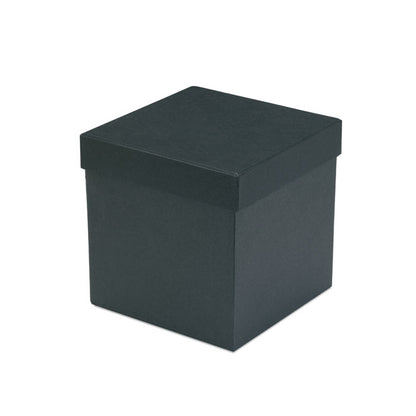 Caja de regalo negra de tetera
