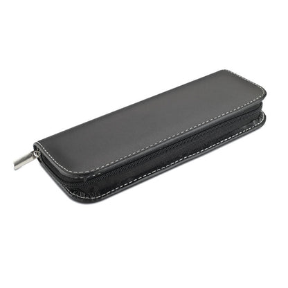 Funda negra con cremallera para boli