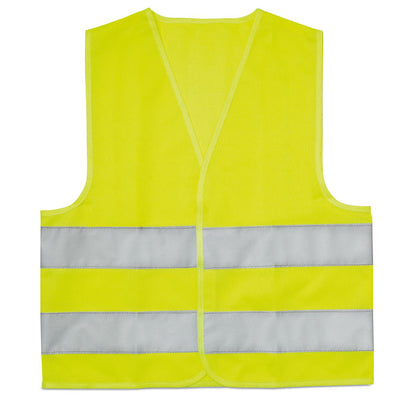 Chaleco de seguridad amarillo reflectante para niño