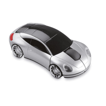 Raton inalámbrico en forma de coche deportivo