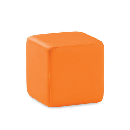 Cubo anti estres naranja