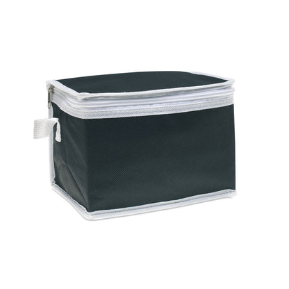 Nevera bolsa portátil negra y blanca